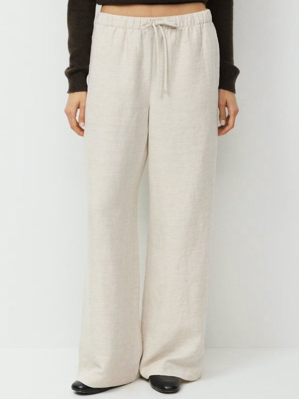 Wilfred Lodge Pant - Natural Ecru Cruise Linen